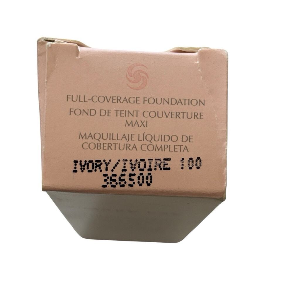 MARY KAY Ivory 100 Medium Coverage Foundation NIB Full Size for fair skin tones - Picture 4 of 4